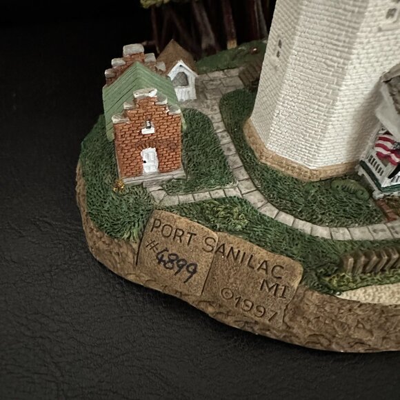 Society Exclusive Port Sanila Michian #506 Harbor Lights Statuette 1997yr - Picture 3 of 5